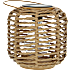 Karla solar lanterne H: 27,5 cm - natur