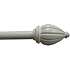DEBEL Rio gardinstang 160-300 cm - hvid