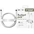 PanzerGlass Racing kabel 2 meter - Silver White