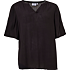 VRS dame crepe bluse str. M - sort