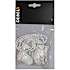 DEBEL rullegardin Kit Set - varm hvid