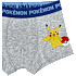 Pokémon 2-pak boxershorts str. 122/128 - grå/blå