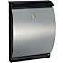 ME-FA postkasse model Puffer 300 - sort galvaniseret