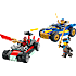 LEGO Ninjago Rogue og Drix i racerbilsduel 71840