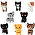 Warrior Cats Mini Mystery bamse 15 cm - flere varianter - assorteret