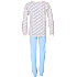 VRS børne pyjamas str. 134/140 - blå