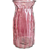 Glasvase H: 20 cm - rosa
