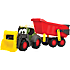 Car Mania Junior traktor med trailer