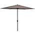 Orlando parasol - Sort/taupe
