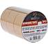Pakketape brunt 3-pak 48 mm x 50 meter