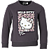 Hello Kitty sweatshirt str. 86/92 - grå