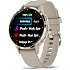 Garmin Venu 3S smartwatch - French Gray