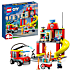LEGO City 60375 Brandstation og brandbil
