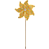Vindmølle L 74 cm - flere varianter - assorteret