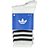 ADIDAS 3-pak crew strømper med 3 striber str. 37-39 - hvid