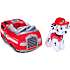 Paw Patrol Marsh med brandbil bamse 20 cm