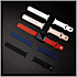 Fixed Silicon Sporty Strap silikonerem til Apple Watch - sort