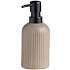 Sæbedispenser 260 ml - grå eller sort - assorteret