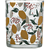 Fyrfadslysholder m. sommermotiver H: 8 cm - flere varianter - assorteret