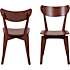 Roxby spisebordsstol - lakeret terracotta