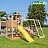 Jungle Gym Hut legetårn komplet inkl. klatrestativ ekskl. rutsjebane