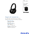 Philips On-Ear hovedtelefoner TAH8506BK BT ANC - sort