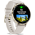 Garmin Venu 3S smartwatch - Ivory