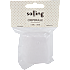 Salling creperulle L:10 meter - Metallic hvid