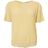 VRS dame plissé bluse str. 2XL - gul