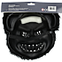 Halloween killer bjørn maske H: 24 cm - sort