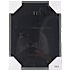 Sort ramme m. plexiglas - 40x50 cm