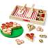 Melissa & Doug Pizza legesæt i træ