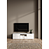 Media TV-bord - hvid