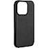 Fixed MagLeather iPhone 16 Pro Max cover - Sort