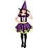 Halloween neonheks kostume str. 128