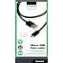 Vivanco Micro USB-kabel - sort
