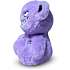 Halloween plys bamse H: 20 cm - lilla