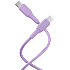 X2O SUPERFLEX 60W USB-C/C-kabel 1,5M - Lyserød