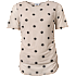VRS dame T-shirt med mesh str. XL - beige