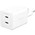 empower by PanzerGlass Turbo 45W oplader - Silver White