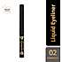 Matte flydende eyeliner 02 Charcoal