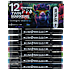 Danpen twin marker 12-pak - metallic