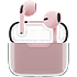 Juice TWS trådløse in-ear høretelefoner - pink