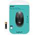 Logitech M190 optisk trådløs mus - brunsort