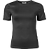 VRS dame mikrofiber T-shirt str. XL - sort