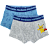 Pokémon 2-pak boxershorts str. 122/128 - grå/blå