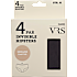VRS dame 4-pak hipster str. 2XL - sort