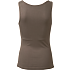 VRS dame vendbar mikrofiber tanktop str. 2XL - brun