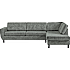 Rom Nordic højrevendt open-end sofa - grøn