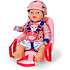 Baby Born barnestol til cykel